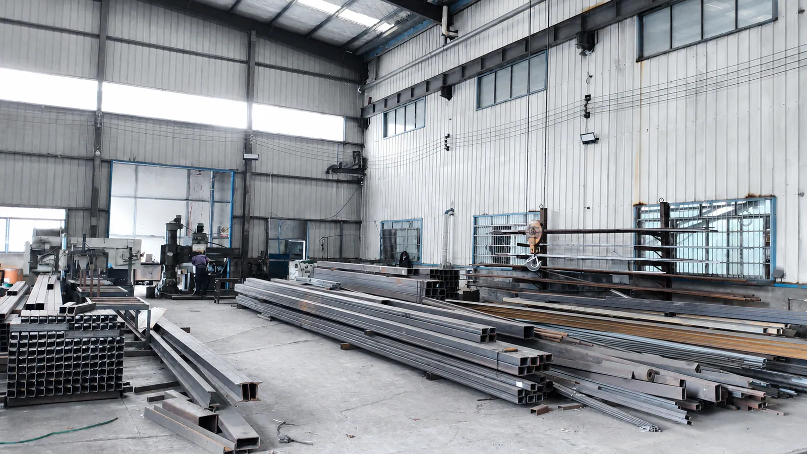 BAOHUA materials and fabrication area
