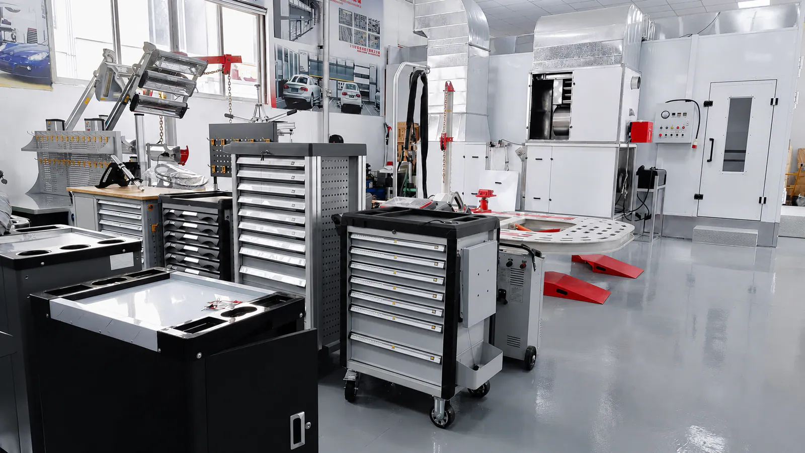 BAOHUA paint and workshop tools showroom