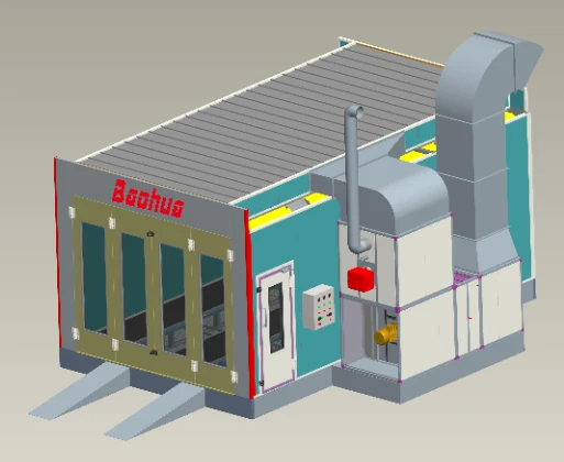 Automotive spray booth filtration and maintenance planning